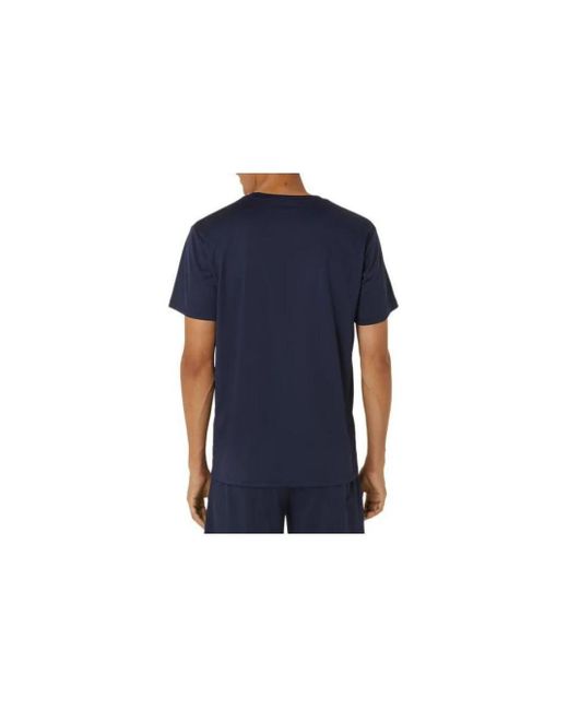 Asics Blue A-i-m Dry Short Sleeve T-shirt for men