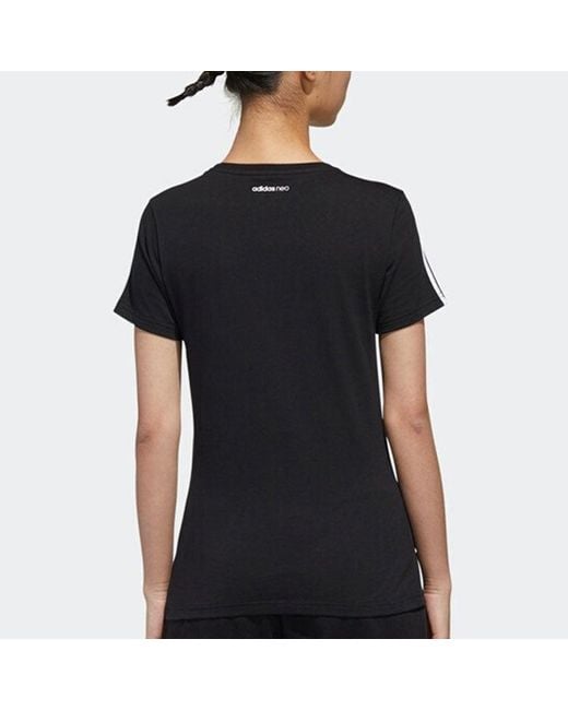 Adidas Black (Wmns) Neo Graphic T-Shirt