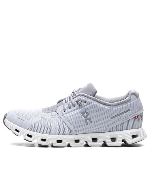 On Shoes White (Wmns) Cloud 5 'Heather Fossil'