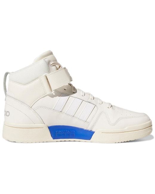 Adidas White Postmove Mid 'Crystal' for men