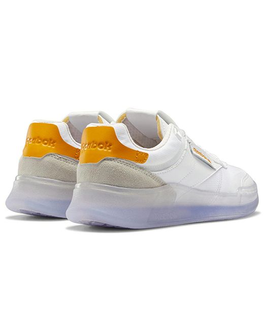 Reebok White (Wmns) Club C Legacy Bright Ochre'