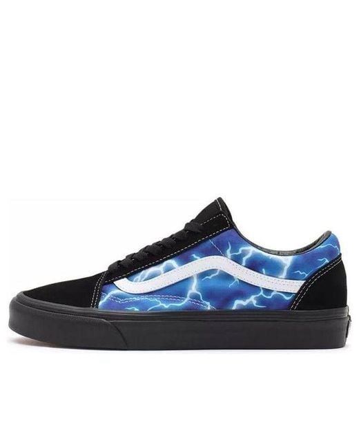Vans Blue Old Skool 'Lightning for men
