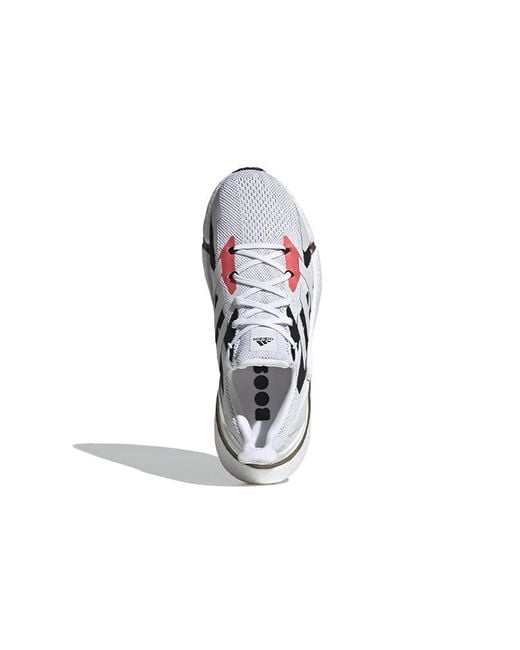 Adidas White X9000L4 Boost for men