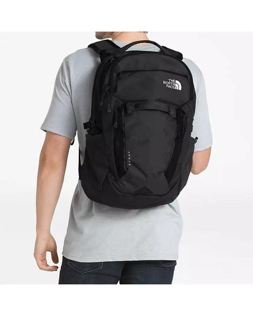 The North Face Black 32L Surge Backpack