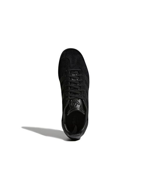 Adidas Black Gazelle Shoes 'Core' for men