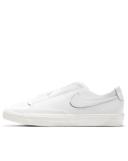 Nike White (Wmns) Blazer Slip 'Triple'