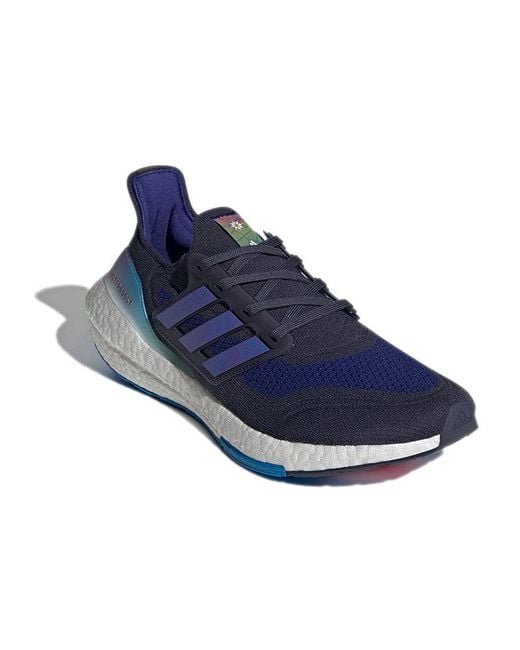 Adidas Blue Ultraboost 21 'Teaser' for men