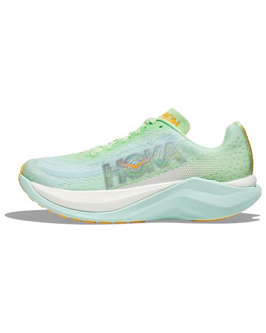 Hoka One One Blue (Wmns) Mach X 'Lime Glow'