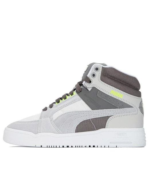 PUMA Gray Slipstream Mid Tech for men
