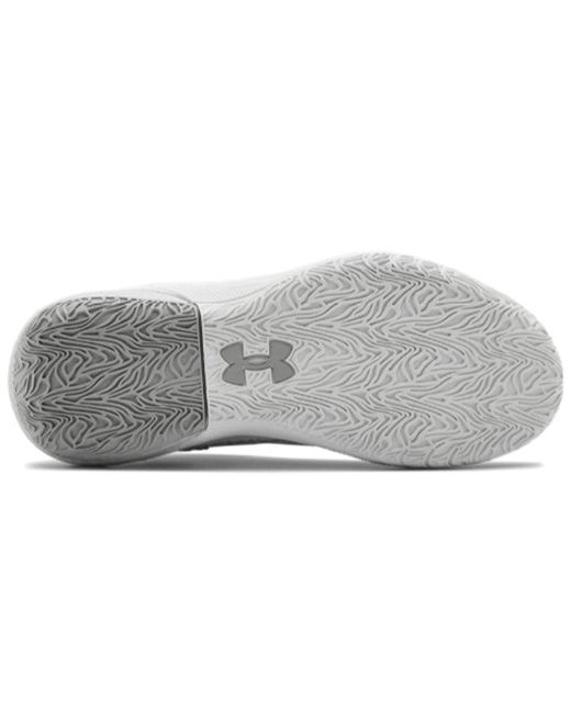 Under Armour White Hovr Havoc 3 Metallic' for men