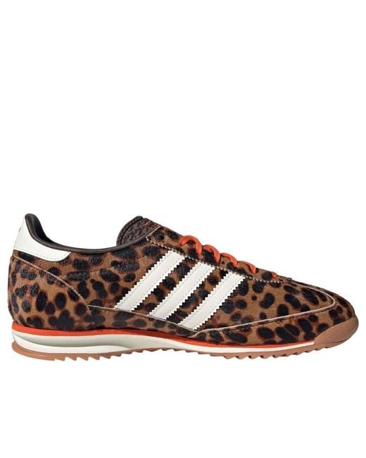 Adidas Brown (Wmns) Sl 72 'Leopard Print'