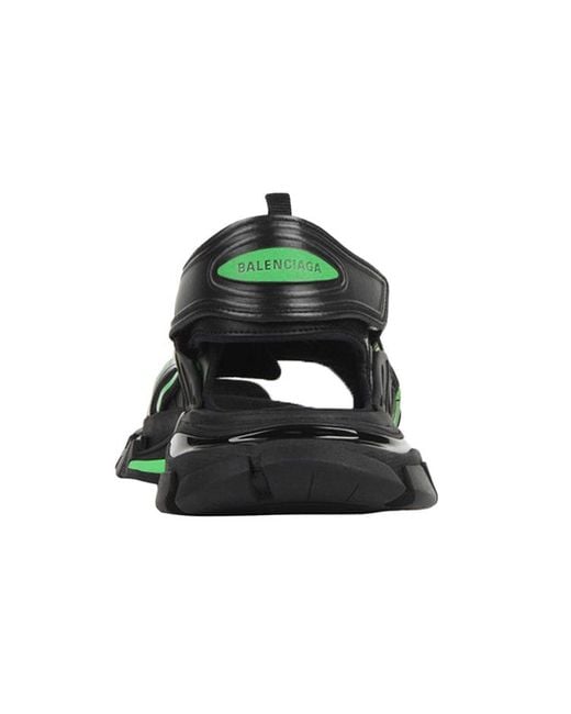Balenciaga Green Track Sandal Fluo' for men