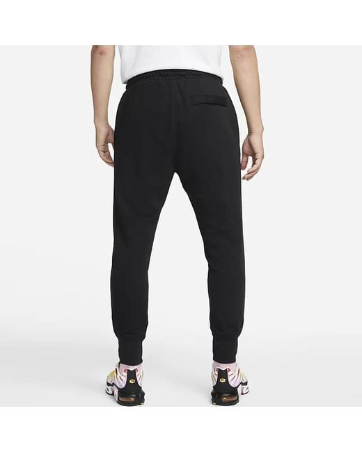 Nike Blue Knit Embroidered Sports Pants/Trousers/Joggers Autumn for men