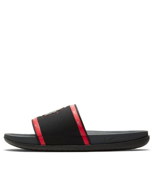 Nike Black Offcourt Slide 'Ohio State' for men