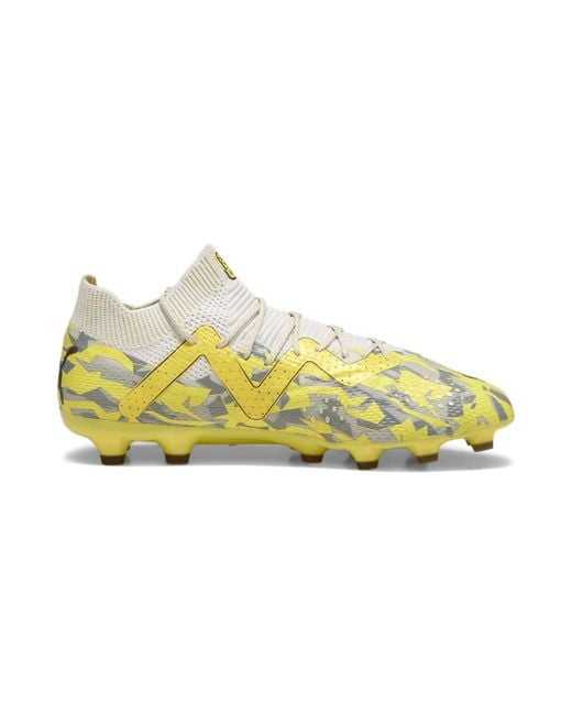 PUMA Yellow Future Ultimate 'Sedate Asphalt Blaze' for men