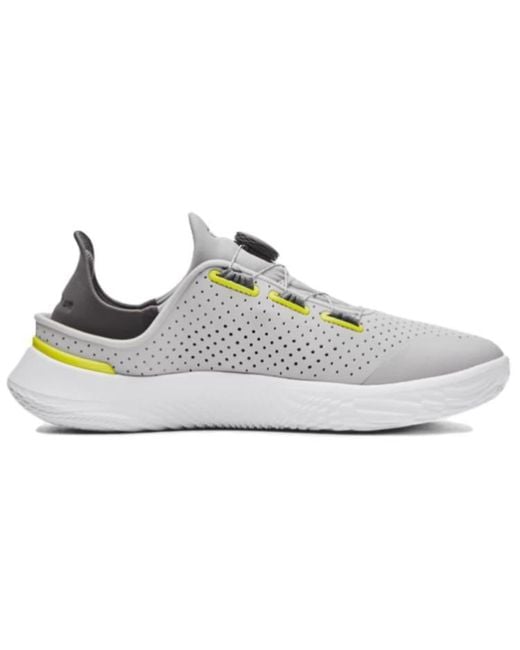Under Armour White Slipspeed 'Halo' for men
