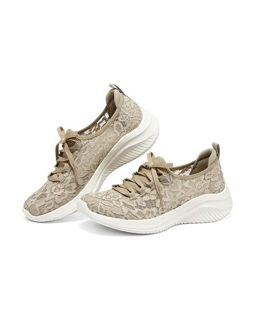 Skechers Metallic (Wmns) Ultra Flex 3.0 Slip-Ins 'Taupe'