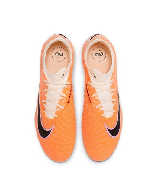 Nike Orange Phantom Gx Elite Ag Pro 'Iced Guava' for men