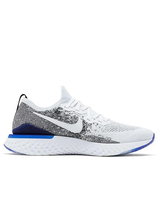 Nike Blue Epic React Flyknit 2 'Racer' for men