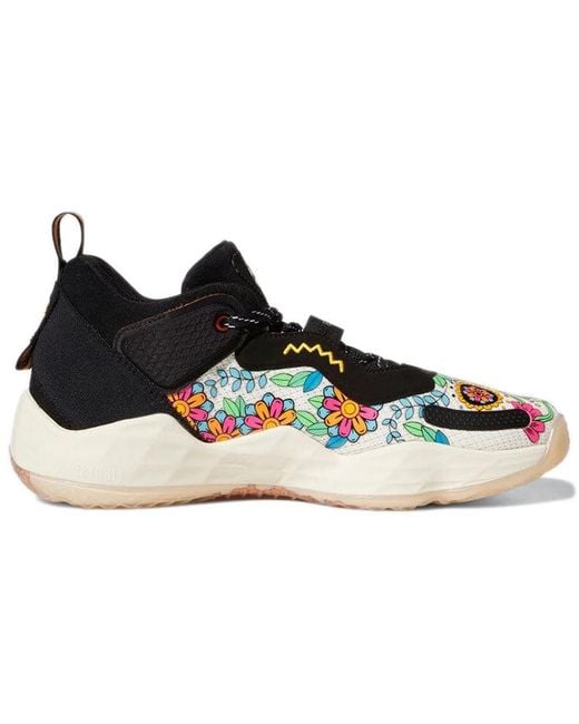 Adidas Black D.O.N. Issue #3 'Dia De Muertos' for men