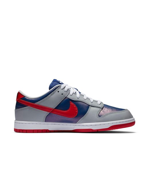 Nike Blue Dunk Low "samba" Shoes for men