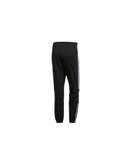 Adidas Black Originals Ts Trf Sp Sports Pants for men