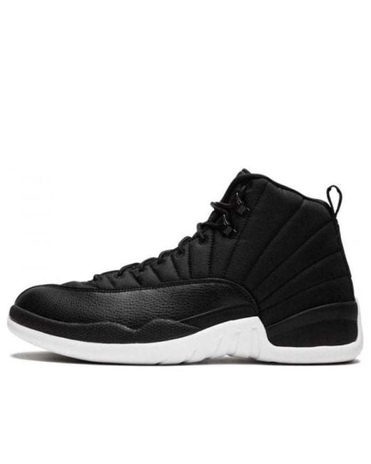 Nike Black 12 Retro 'wings' for men