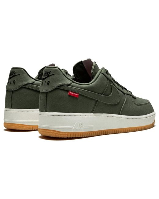 Nike Green X Supreme Air Force 1 Low Premium 08 Nrg 'Cargo Khaki' for men