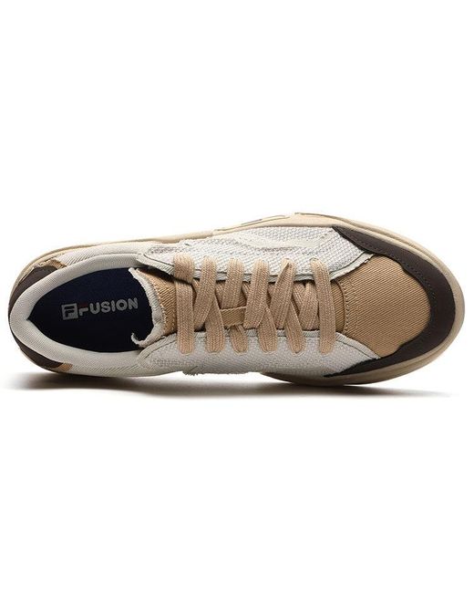 Fila White Pop 2 Skate Shoes for men
