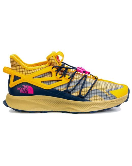 The North Face Yellow Oxeye Tech Running Shoes for men