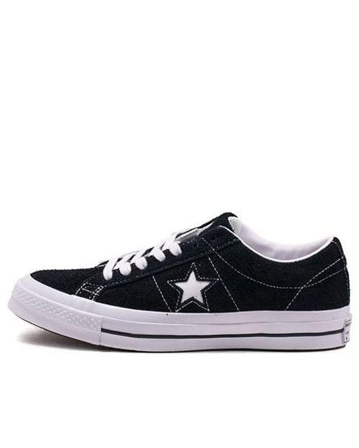 Converse Blue One Star Low Suede' for men