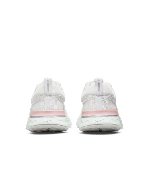 Nike White (Wmns) React Infinity Run Flyknit 2 'Platinum Tint'