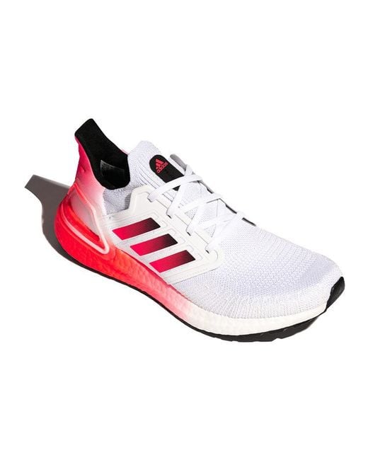 Adidas Pink Ultra Boost 20 'Cloud' for men