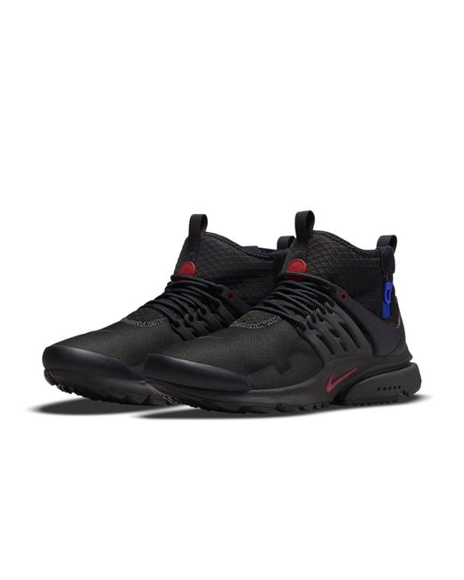 Nike Black Air Presto Mid Utility 'Darth Vader' for men