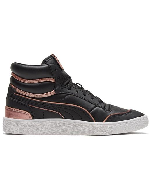 PUMA Black (Wmns) Ralph Sampson Mid Metal Rose'