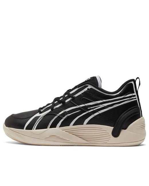 PUMA Black Joshua Vides X Trc Blaze Court 'Hoop Dreams' for men