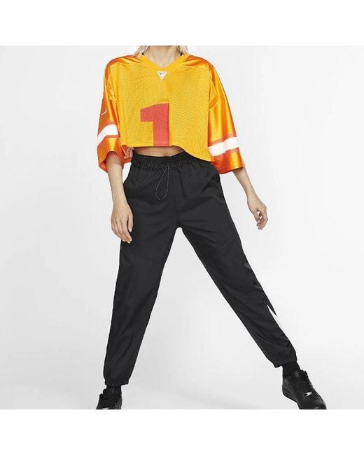 Nike Orange (Wmns) Lab Collection Rugby Short Sleeve