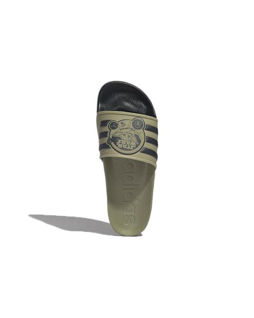 Adidas Green Star Wars X Adilette Tnd Slide 'The Mandalorian' for men