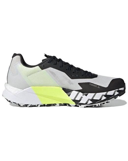Adidas Gray Terrex Agravic Ultra Trail Solar' for men