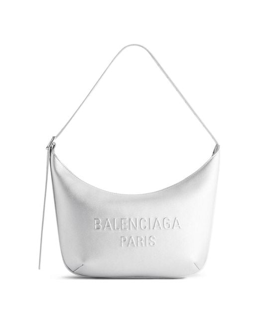 Balenciaga White (Wmns) Mary-Kate Sling Bag Metallized