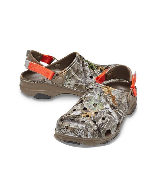 CROCSTM Brown X Realtree All-Terrain Clog 'Edge Camo Walnut'