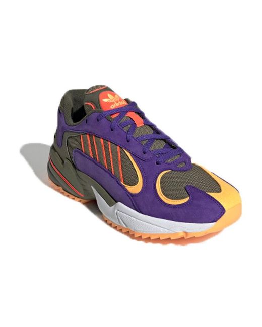 Adidas Blue Yung-1 Trail 'Solar Khaki' for men