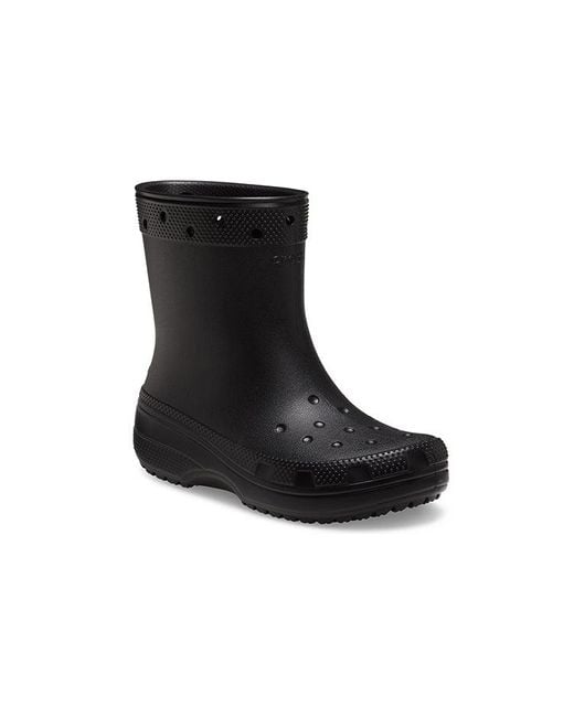 CROCSTM Black Classic Boots for men