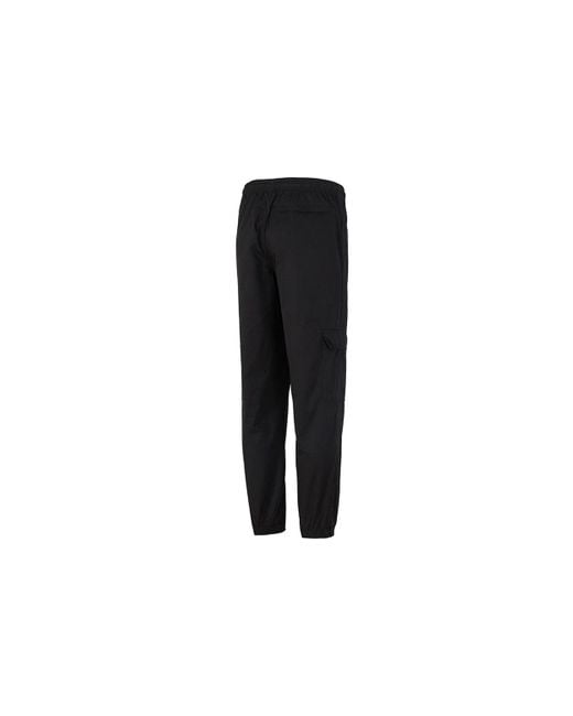 PUMA Black Woven Cargo Bundle Feet Casual Long Pants for men