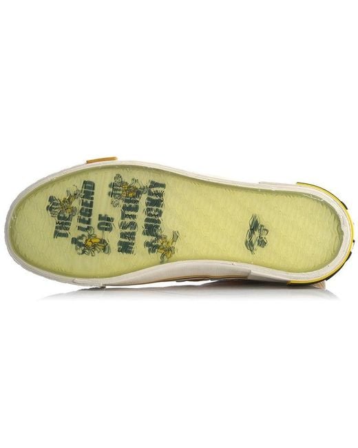 Li-ning Yellow Superwave Canvas Hi for men