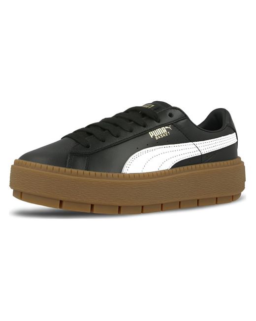 PUMA Black (Wmns) Platform Trace L Gum'