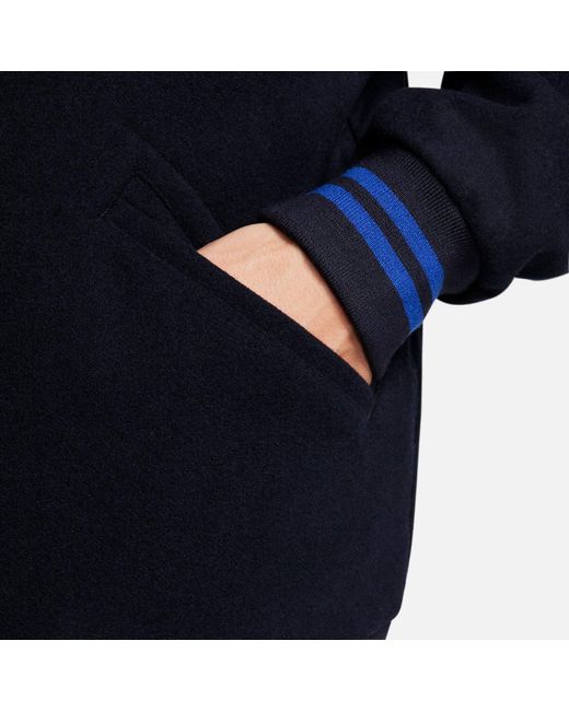 Nike Blue Chelsea Fc Football Varsity Jacket for men