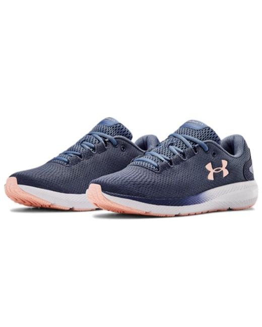 Under Armour Blue (Wmns) Charged Pursuit 2 Sneakers
