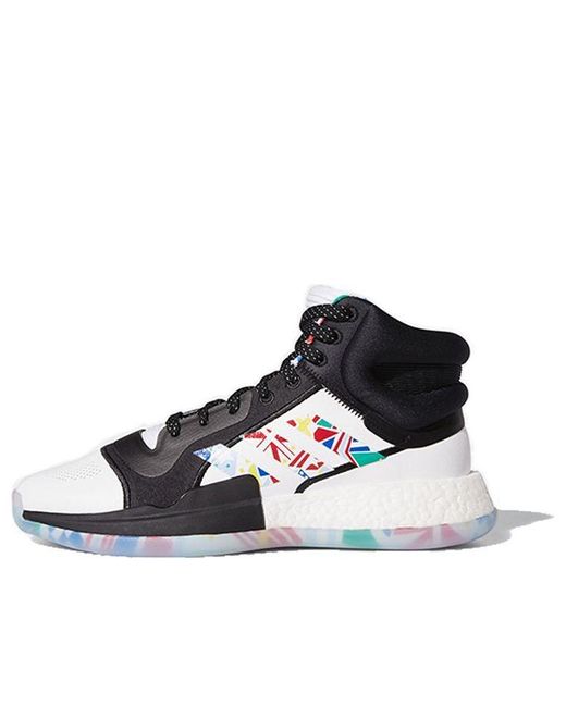 Adidas Black Marquee Boost Fiba 'Ball Around The World' for men