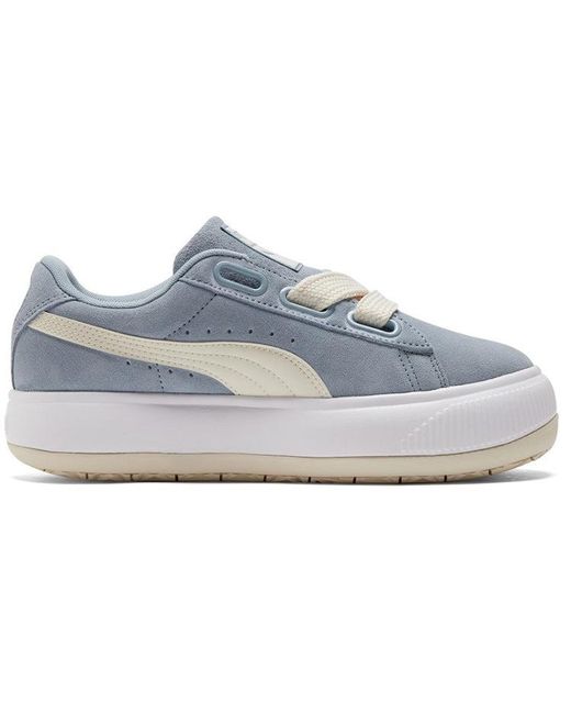 PUMA Blue (Wmns) Suede Mayu Heart Wash'